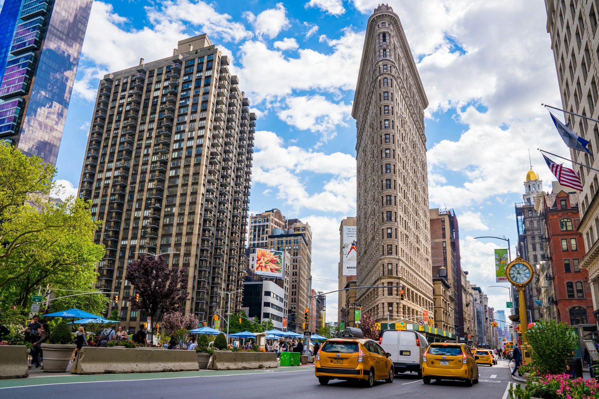 Flatiron building facade