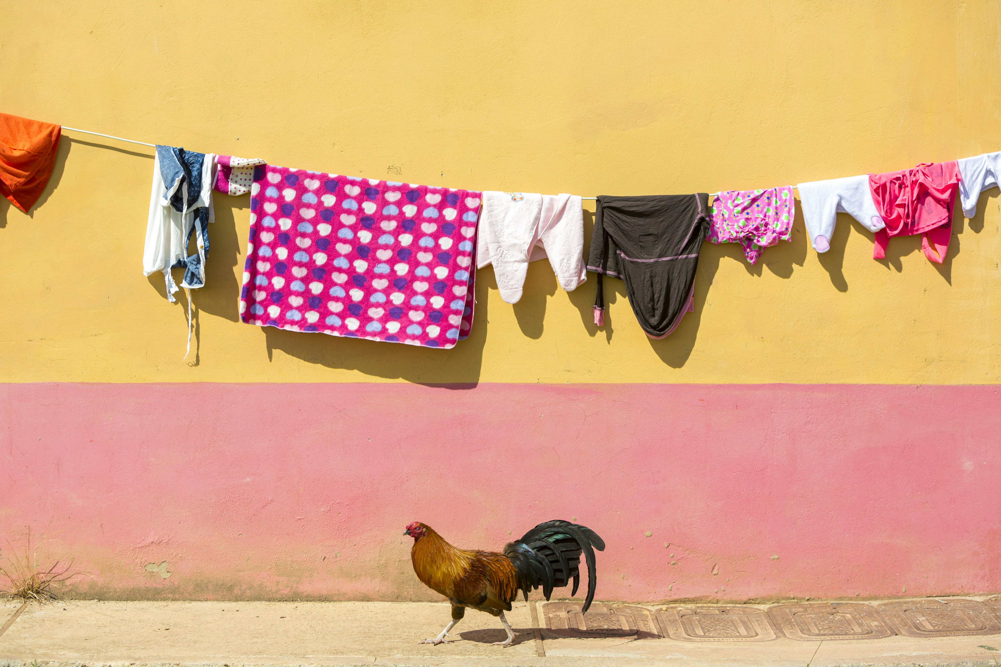 Drying laundry