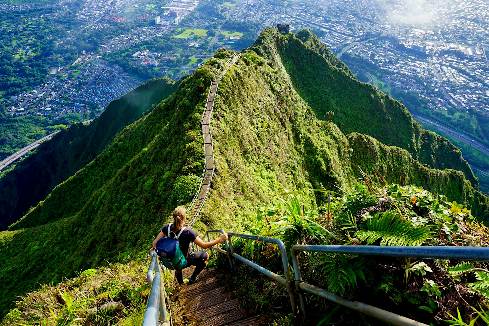 Stairway to Heaven, Haiku Stairs, Hawaii, Oahu, USA; Shutterstock ID 1082372951; your: Alex Howard