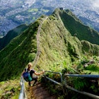 Stairway to Heaven, Haiku Stairs, Hawaii, Oahu, USA; Shutterstock ID 1082372951; your: Alex Howard; gl: 65050; netsuite: online editorial; full: O'ahu's infamous "Stairway to Heaven" to be torn down