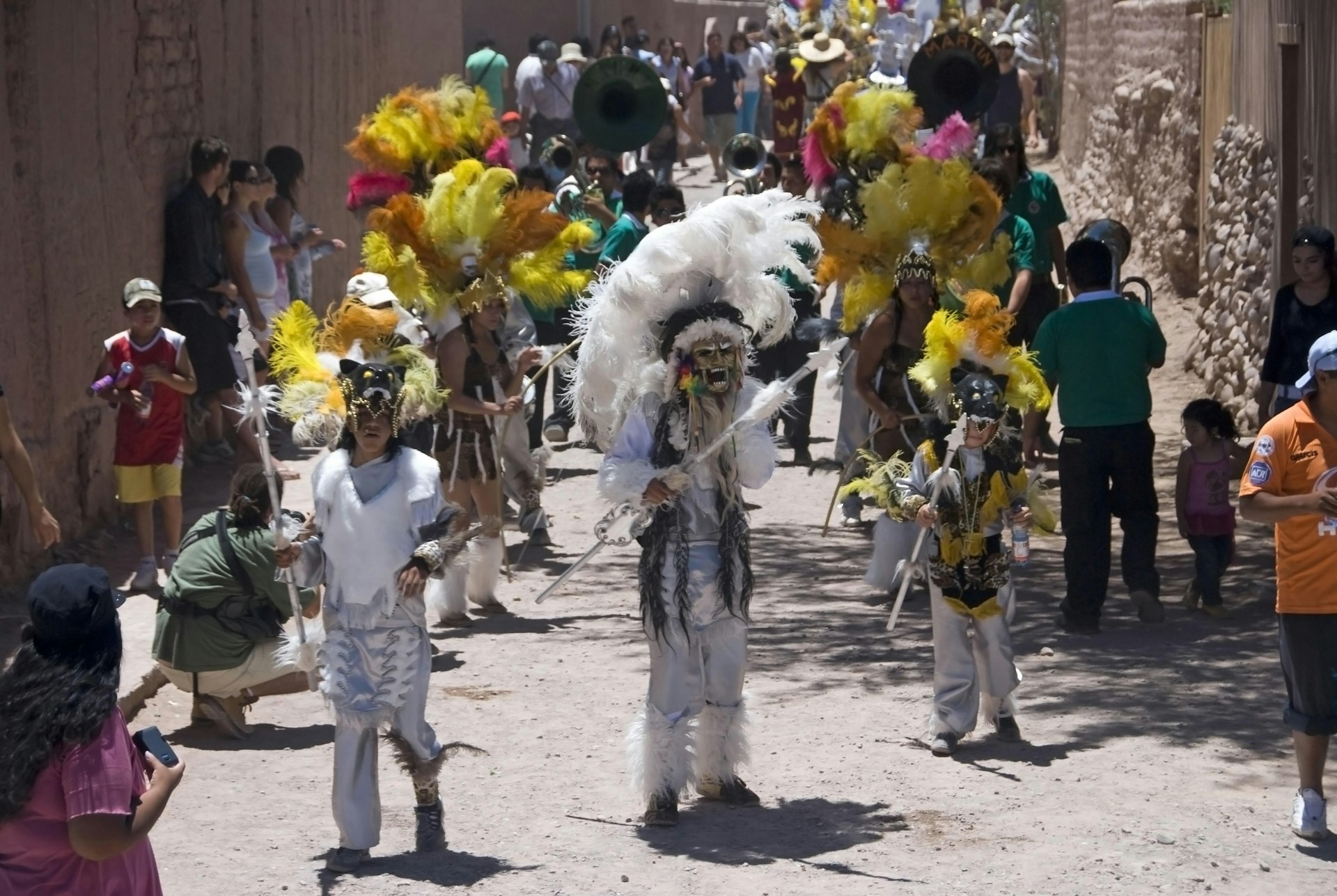 Karneval in San Pedro de Atacama, Chile, Suedamerika - Carneval in San Pedro de Chile, South America
