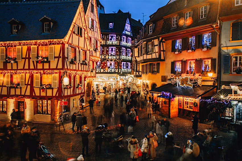 Temps de Noël à Colmar, Alsace, France