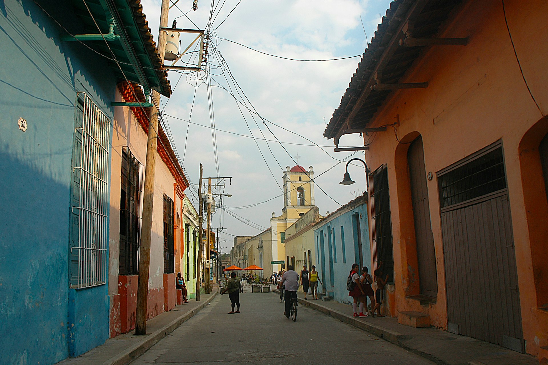 Street scene in Camagüey, Cuba