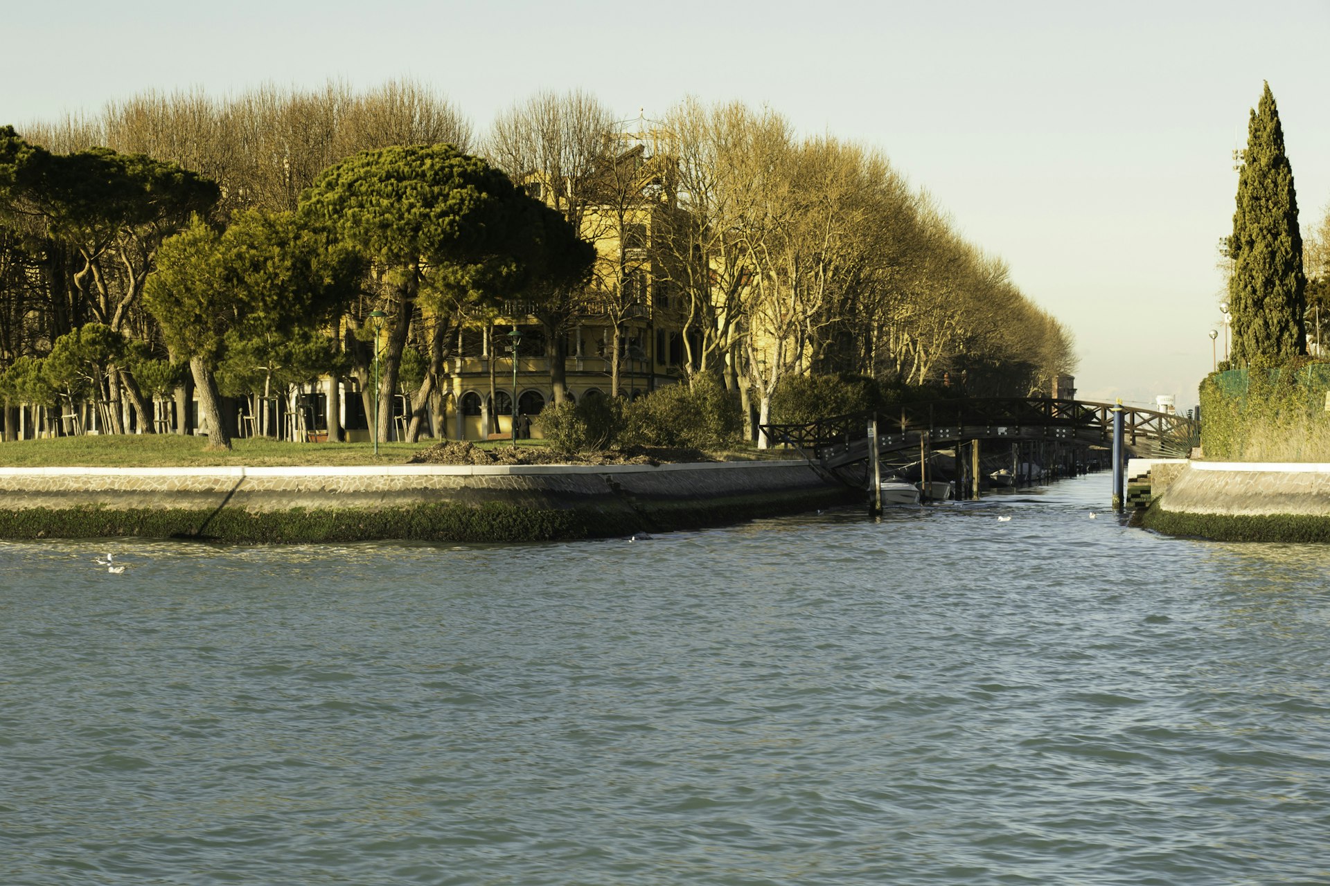 coastal Parco delle Rimembranze, Venice, Italy