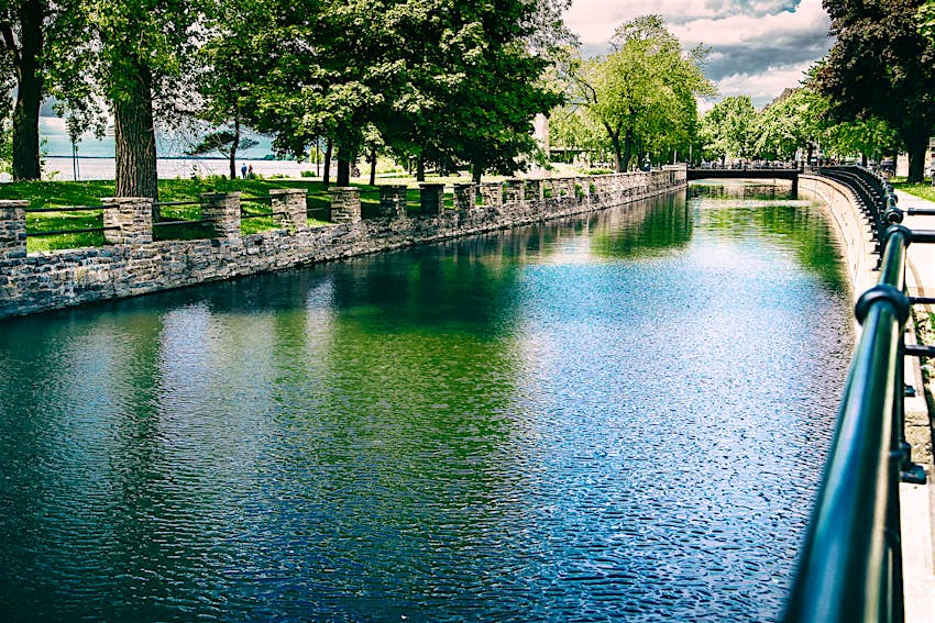 Canal Lachine in Montreal Canal Lachine in Montreal