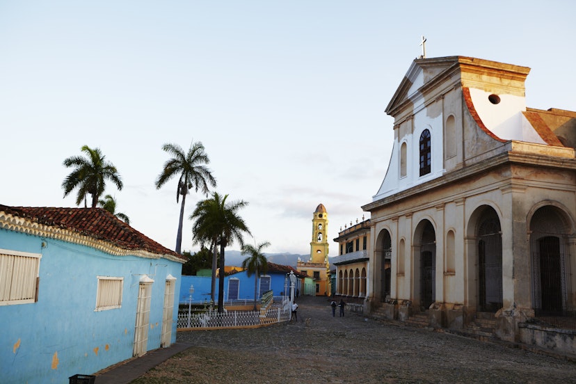 Colonial Square in Trinidad Cuba