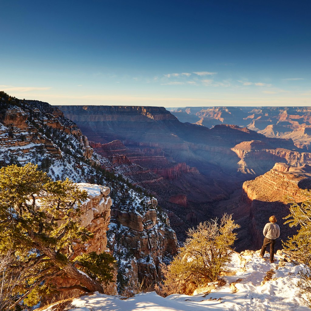 Grand Canyon overlook.