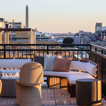 Lady Bird at the Banneker