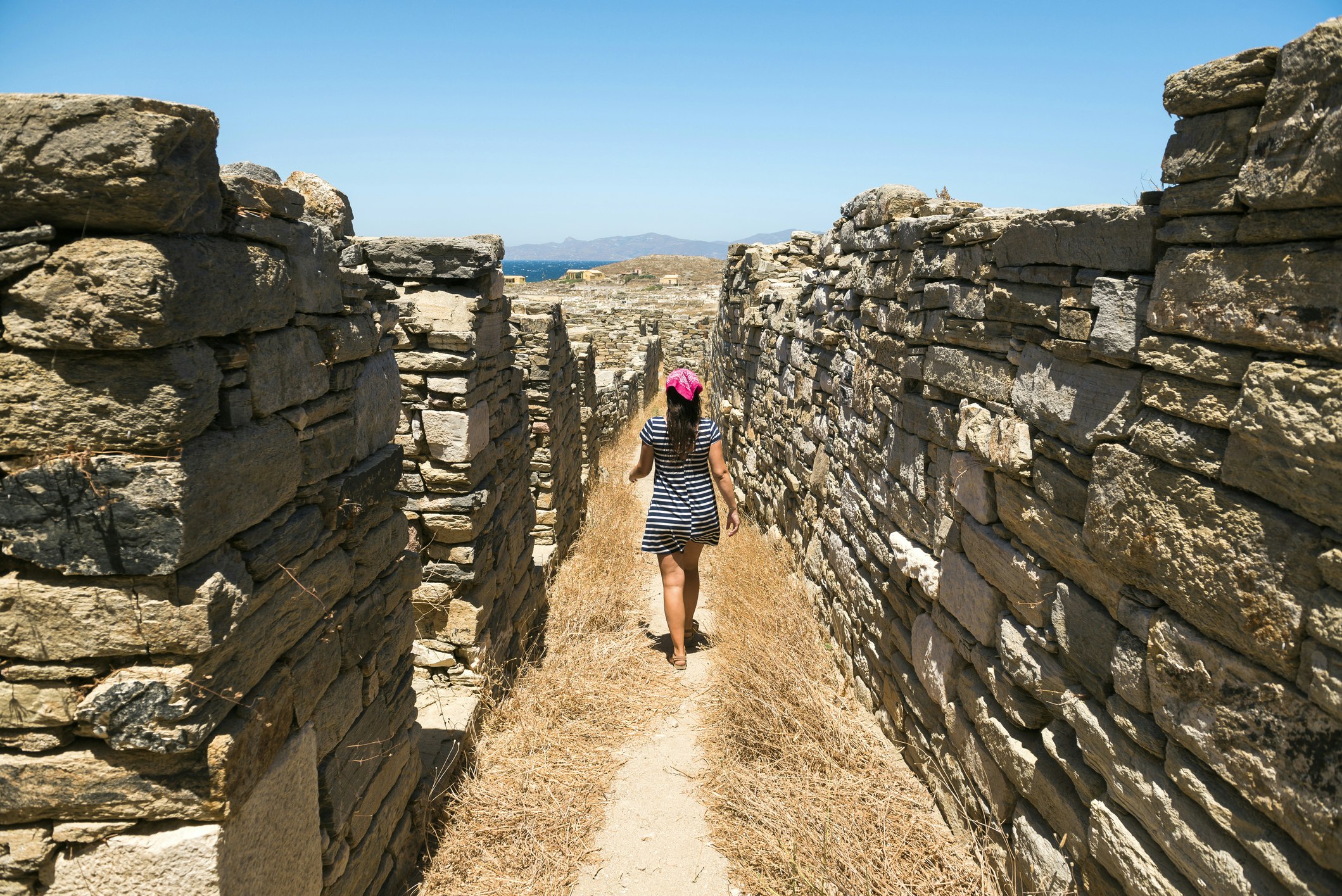 Hike through ancient history in Delos