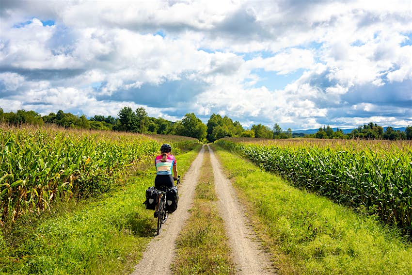 The Missisquoi Valley Rail Trail in Vermont The Missisquoi Valley Rail Trail in Vermont