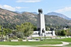 Monument at This Is The Place Heritage Park in Salt Lake City, Utah