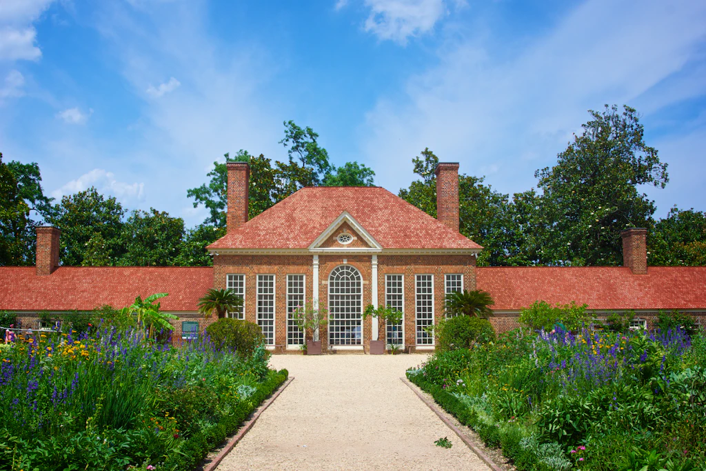 Gardens on the grounds of Mount Vernon Gardens on the grounds of Mount Vernon
