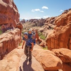 There's no minimum age for enjoying the thrills of Arches National Park