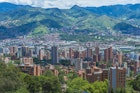 a green view of Medellin, Antioquia, Colombia; Shutterstock ID 585782513; your: Claire Naylor; gl: 65050; netsuite: Online editorial; full: Medellin neighborhoods