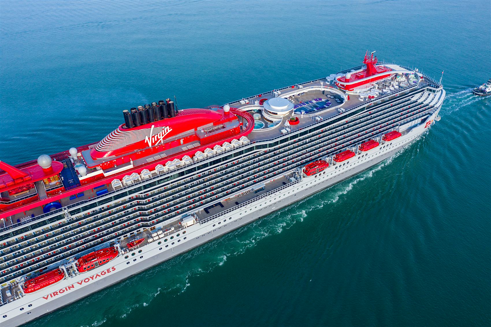 New Scarlet Lady Ship from Virgin Voyages