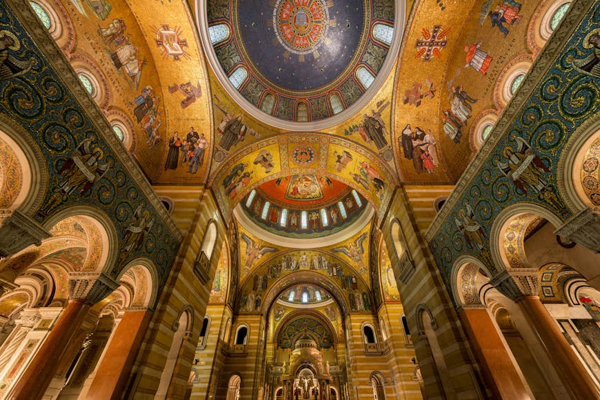 Mosaik i katedralen Basilica of Saint Louis