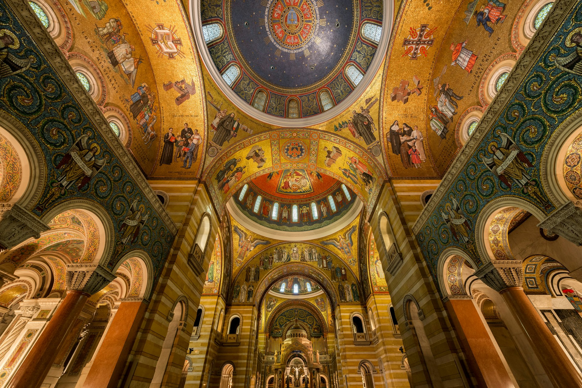 Mosaics in the Cathedral Basilica of Saint Louis