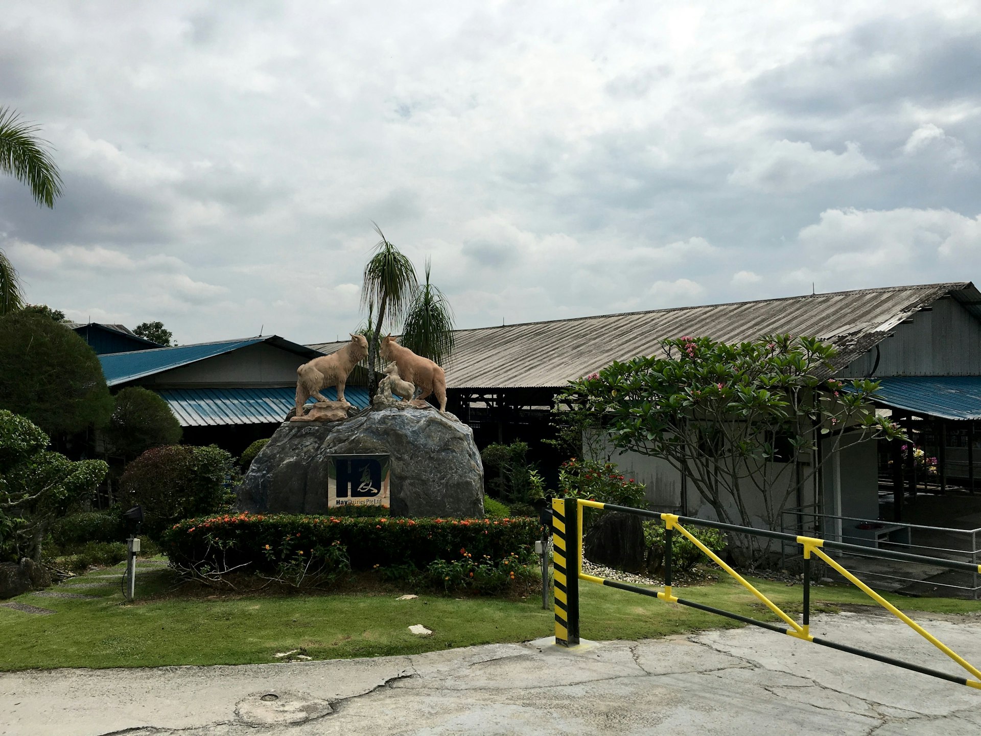 Exterior of Hay Dairies, a goat farm in Singapore