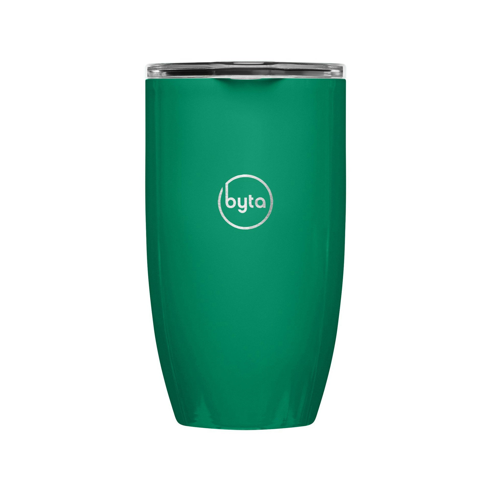 An emerald green stainless steel tumbler from Byta
