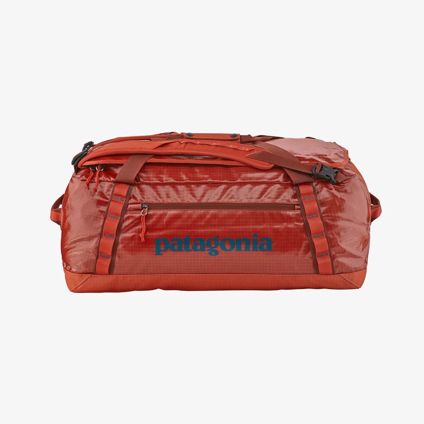 Patagonia's Black Hole duffel bag in red