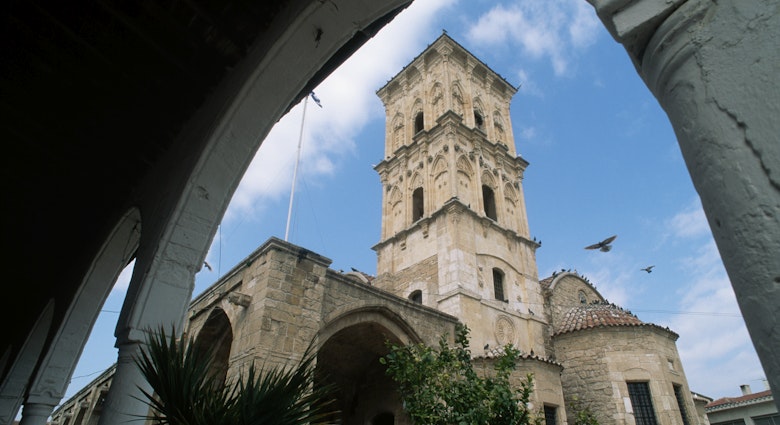 Church of St. Lazarus (Agios Lazaros) in Larnaka on Cyprus 