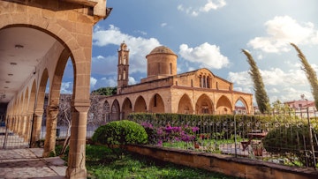 Agios Mamas, Greek Orthodox Monastery in Morphou. Nicosia District, Cyprus.