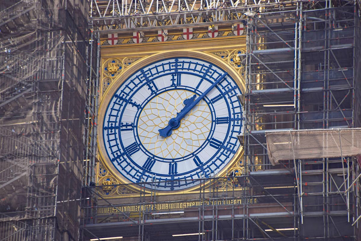 Big Ben's new face is finally unveiled