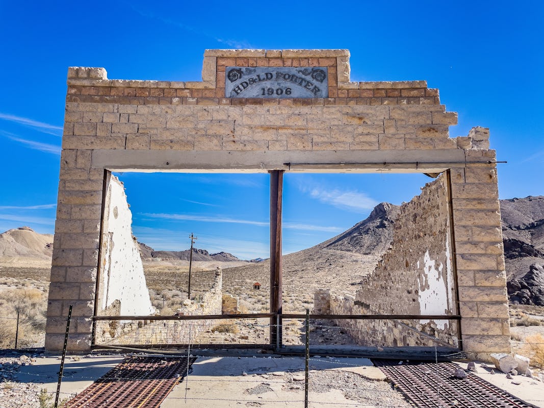 Rhyolite Ghost Town In Nevada Will Give You All The Spooky Summer Thrills -  Narcity