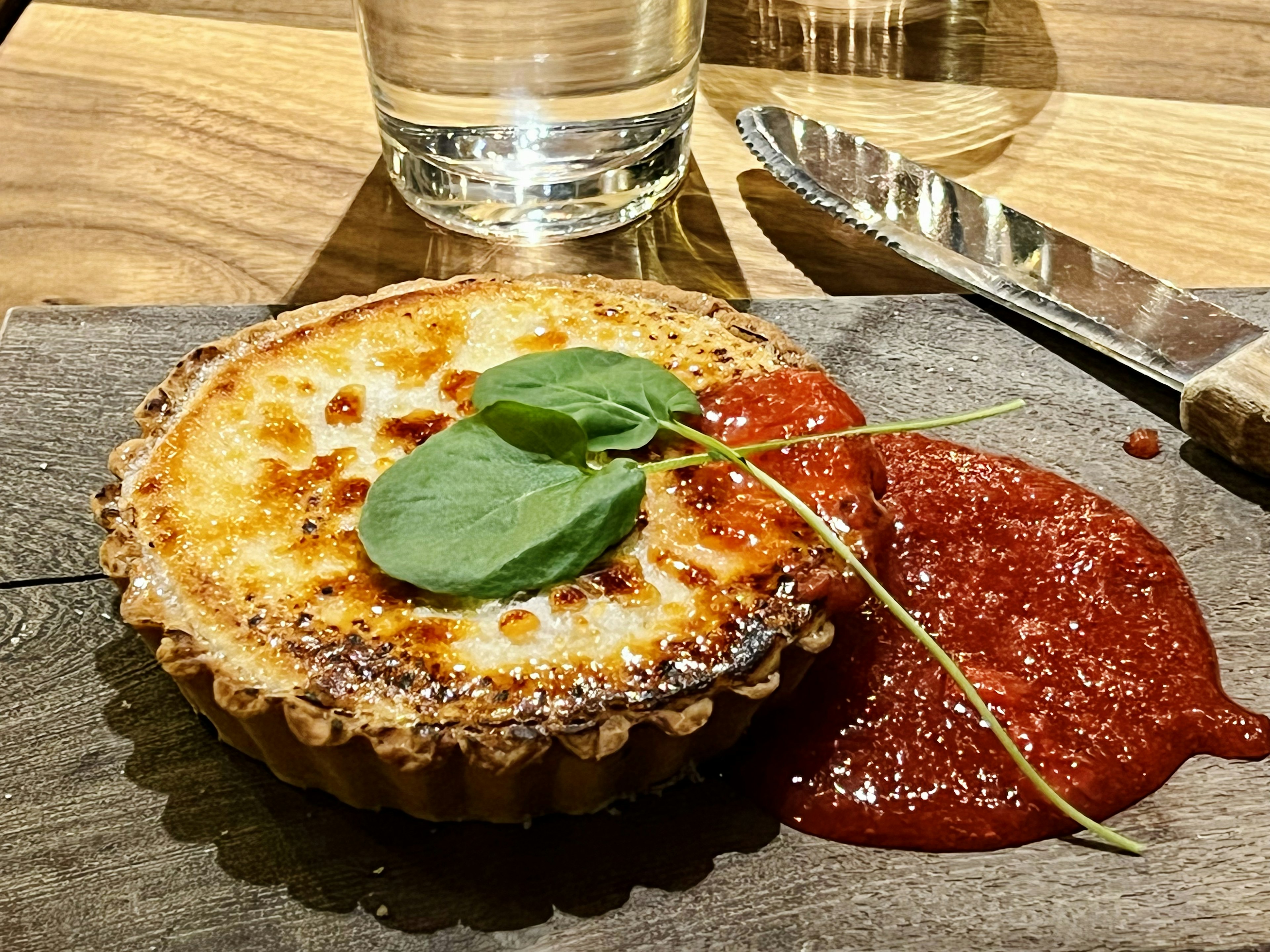 Goat cheese tart from Commoner & Co.jpg