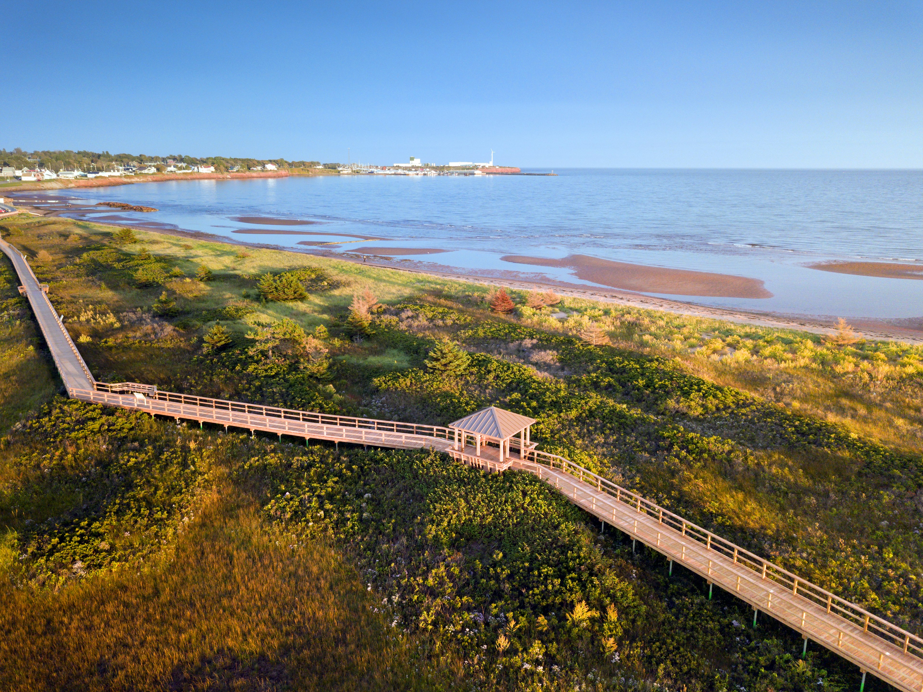 Souris Beach Provincial Park trail