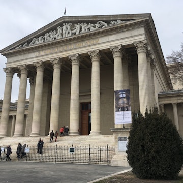 The Museum of Fine Arts in Budapest