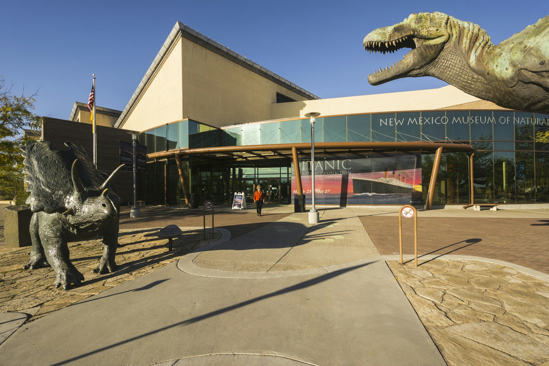 Exterior of New Mexico Museum of Natural History and Science