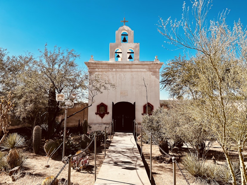 Side Chapel San Xavier del Bac Tucson Arizona