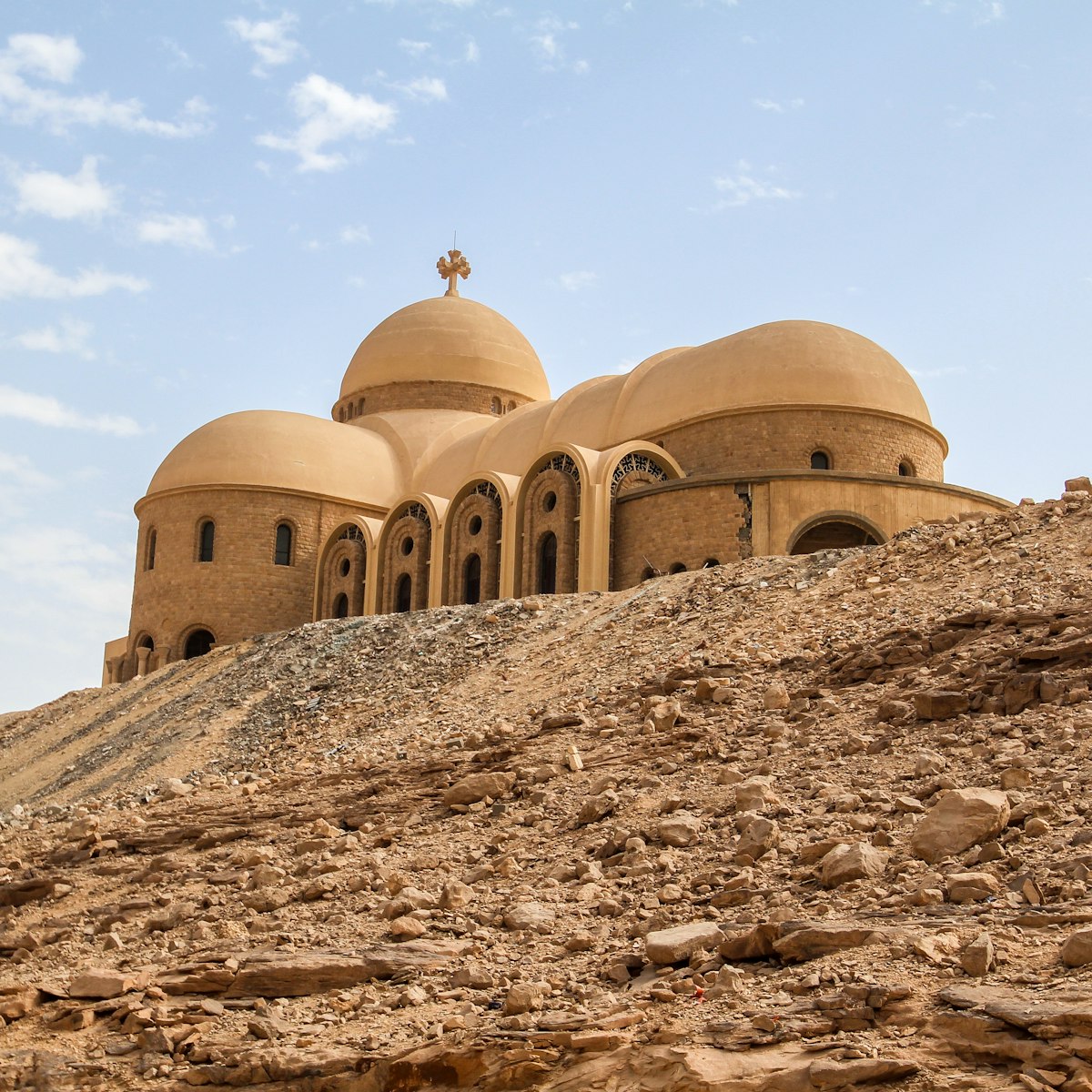 Pilgrim church of the monastery of St. Paul the Anchorite, Egypt.