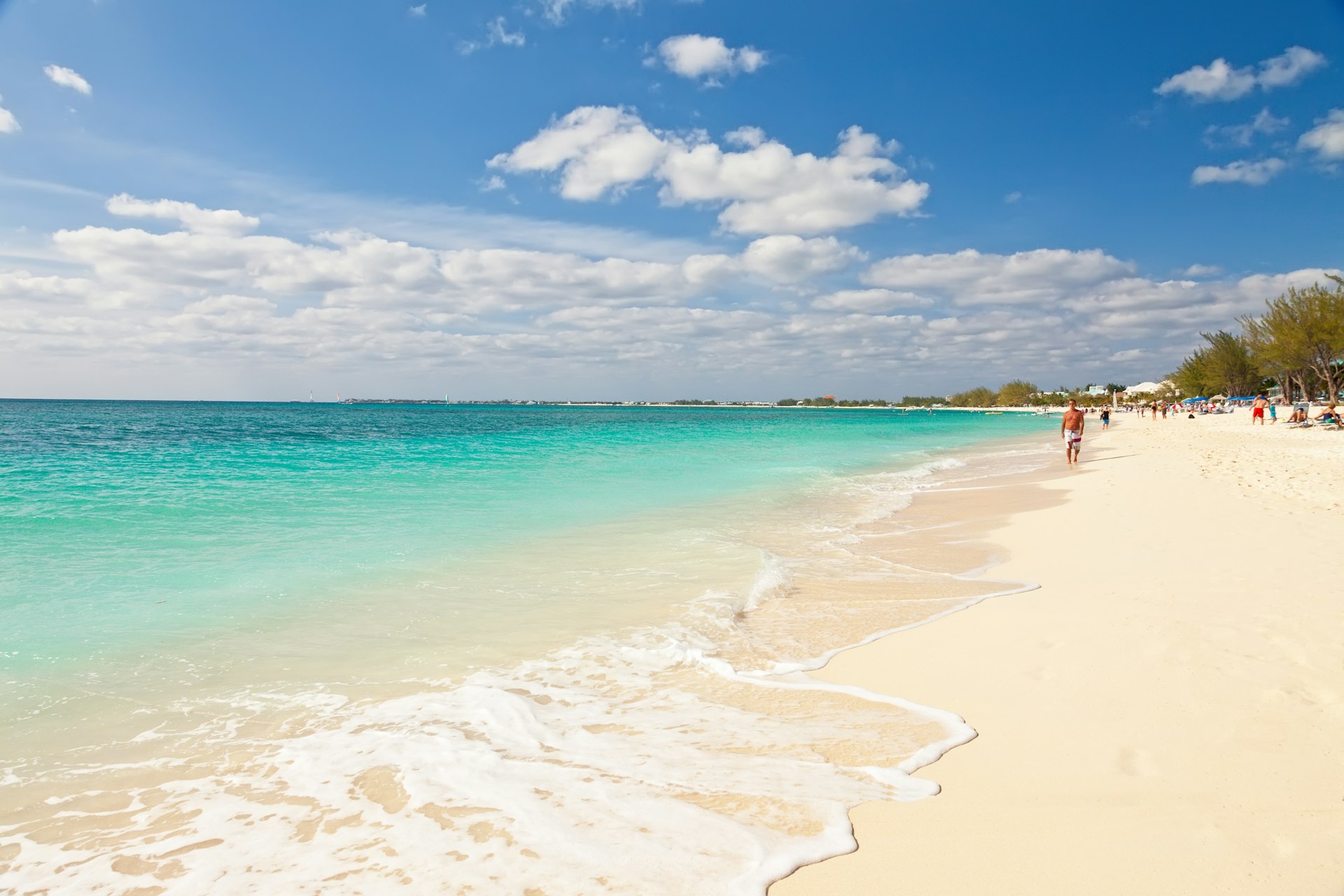 Seven Mile Beach on Cayman Islands