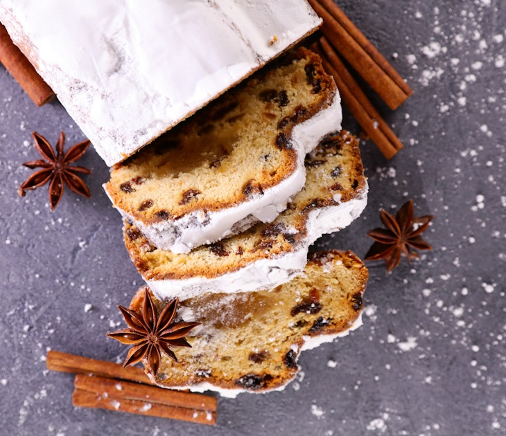 stollen fruit with spices- christmas stollen