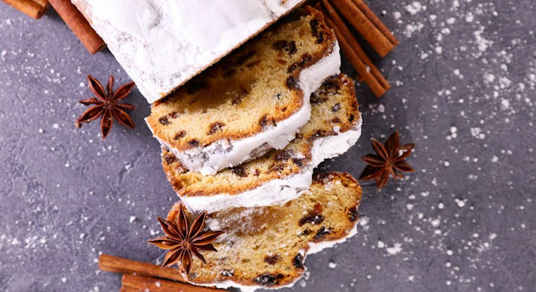 stollen fruit with spices- christmas stollen