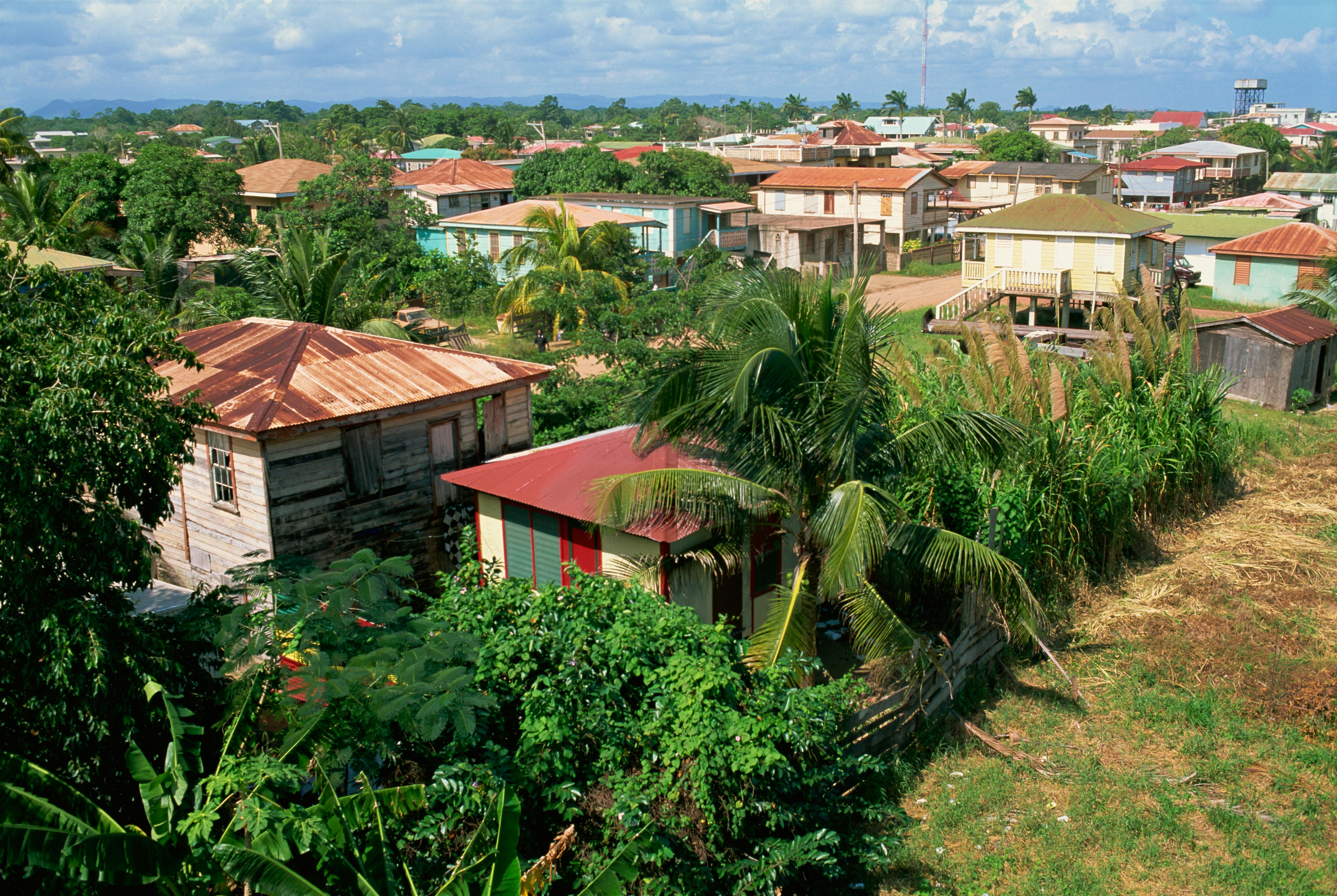 Dangriga, capital of the Garifuna community, Stann Creek, Belize, Central America