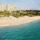 Southward view of Seven Mile Beach, Grand Cayman from the Kimpton Seafire
