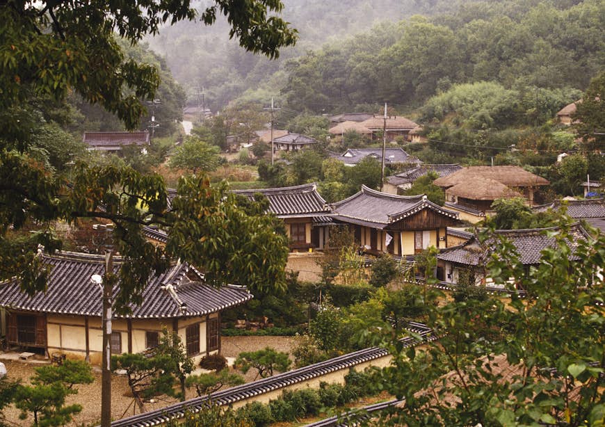 Hus i Yangdong Folk Village, Gyeongju