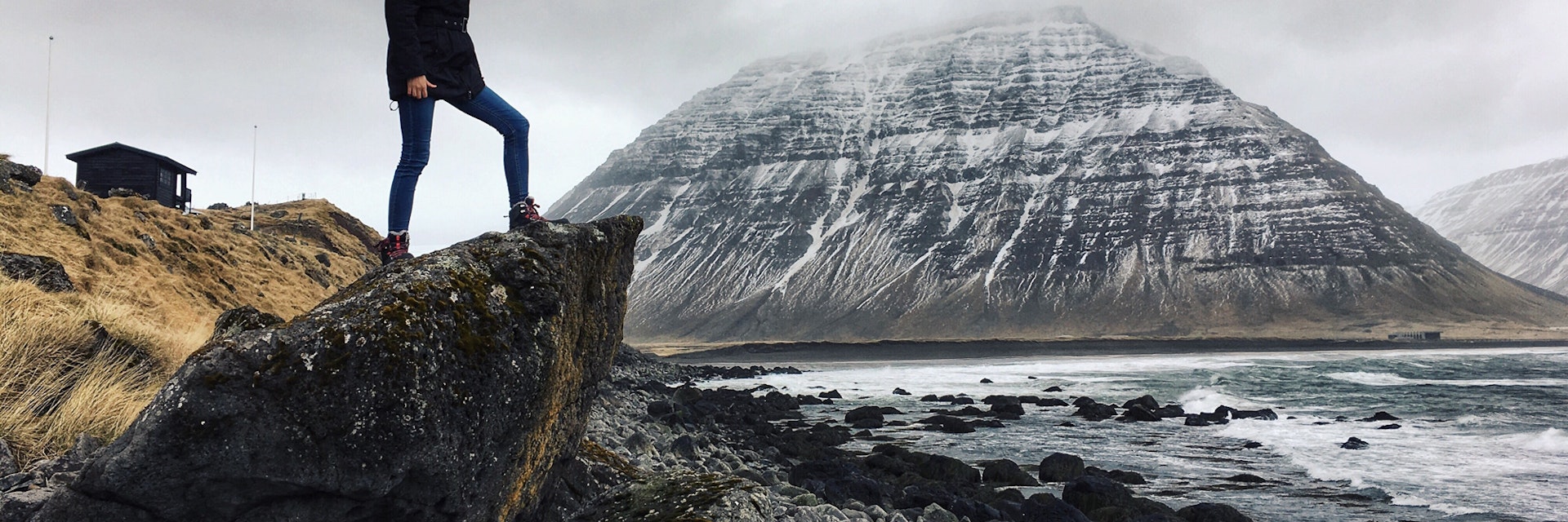 Humbling winter scenery near Ísafjörður