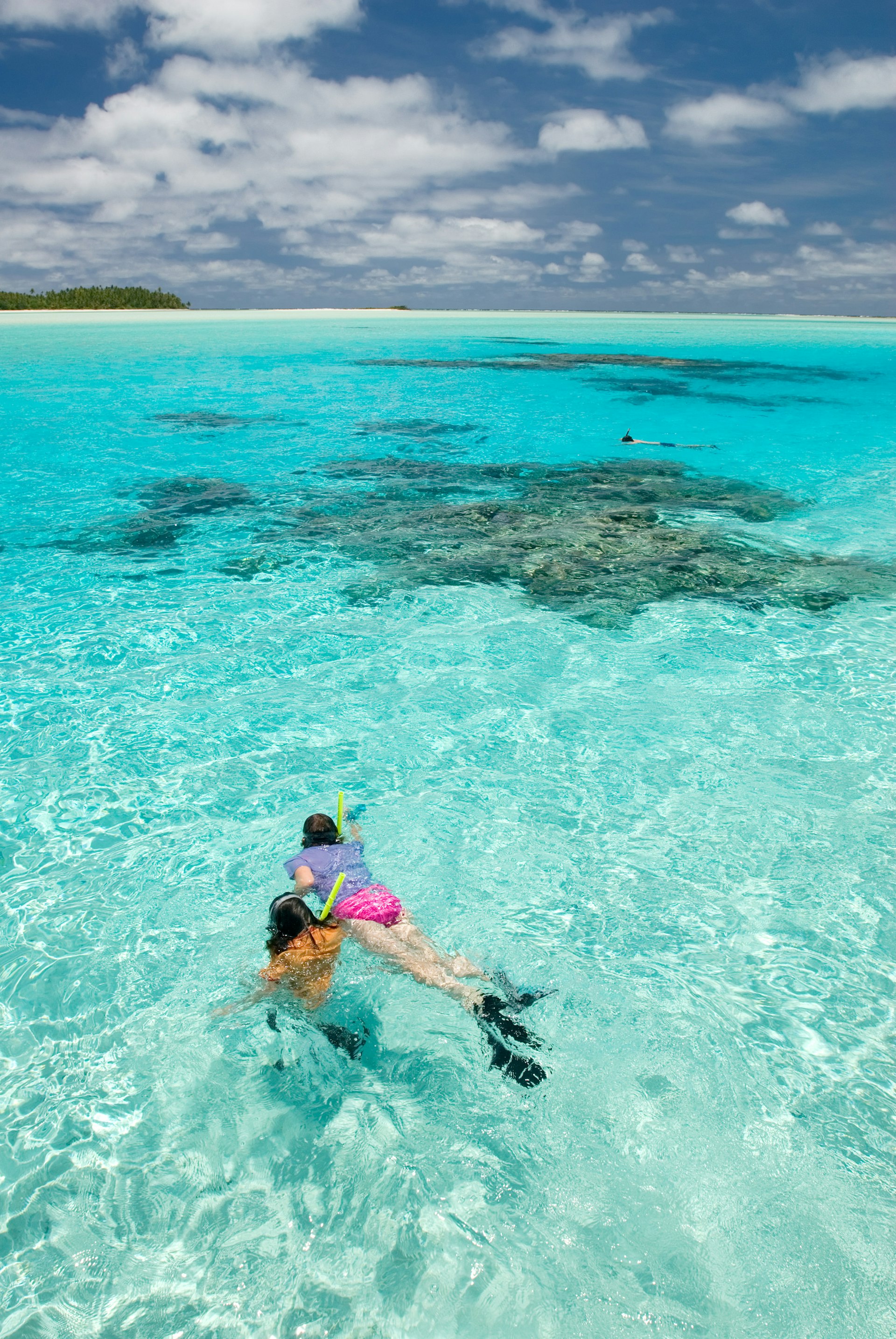 Snorkeling in the Cook Islands