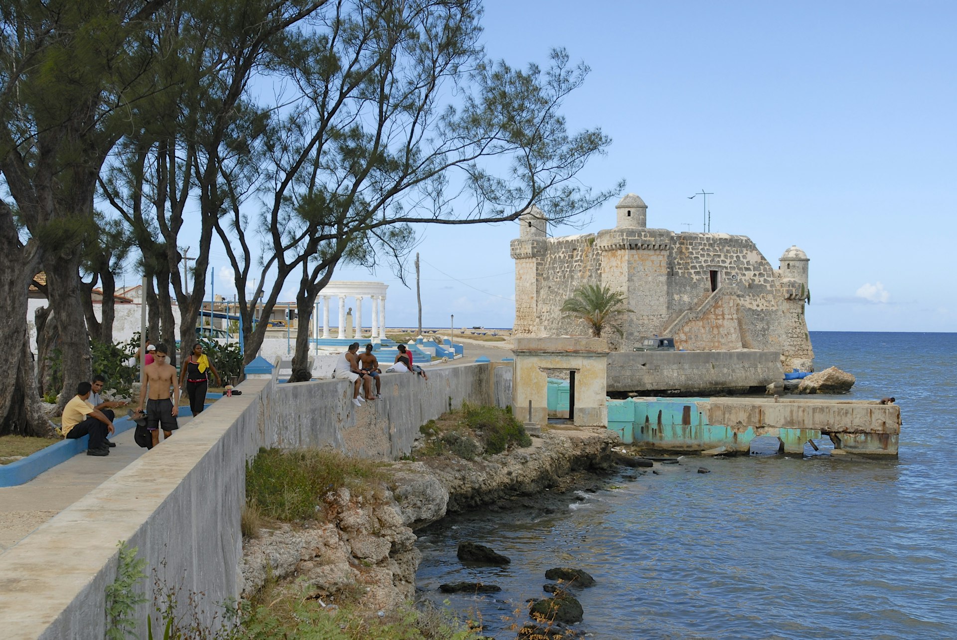 Seafront and fortress of Cojímar, Cuba