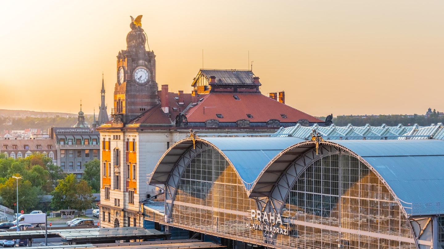 Prague Main Train Station, Hlavni nadrazi, Prague, Czech Republic