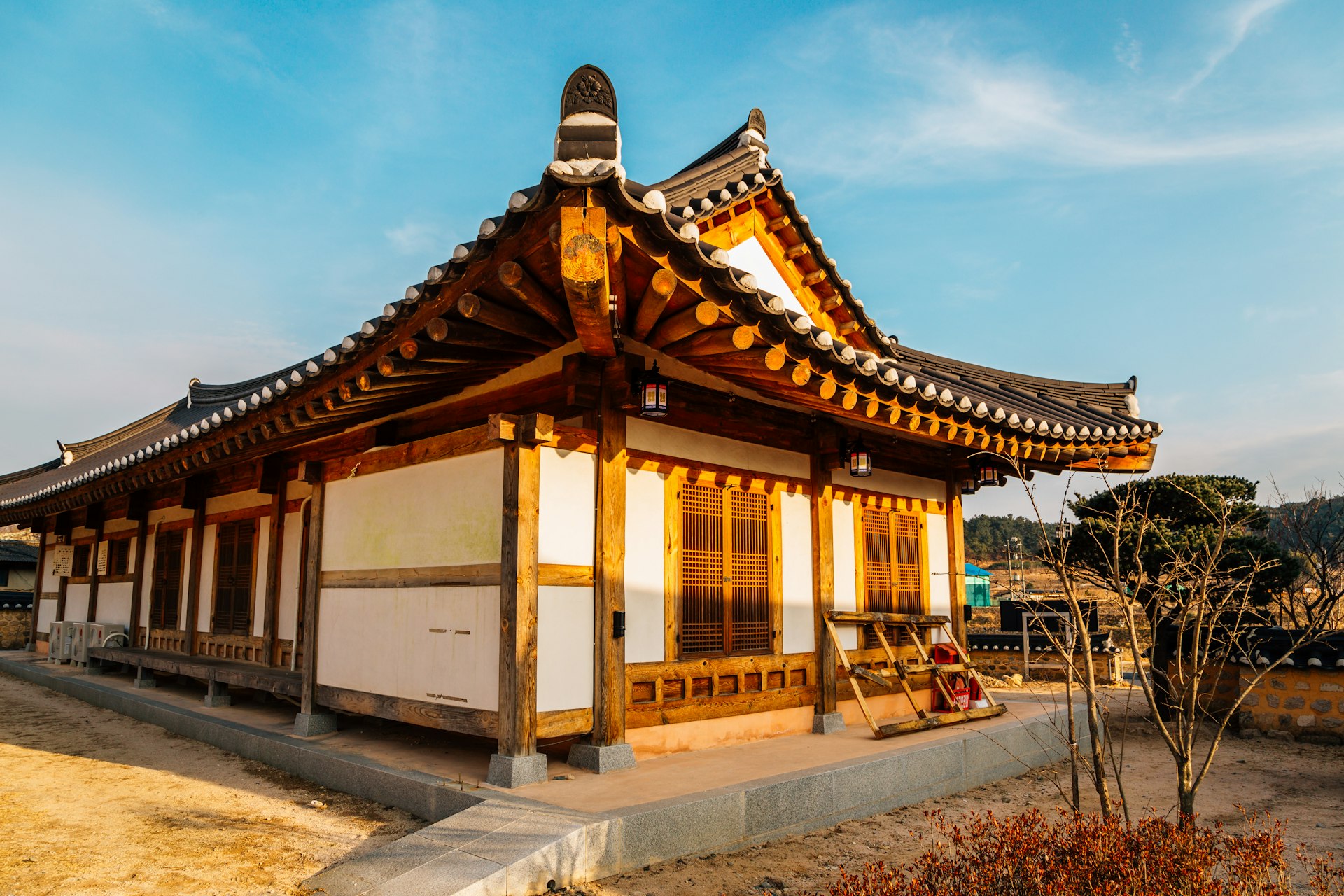 Gyochon Hanok Village, Korean traditional house in Gyeongju, Korea