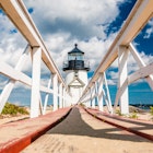 Brant Lighthouse on Cape Cod, Massachusetts. 