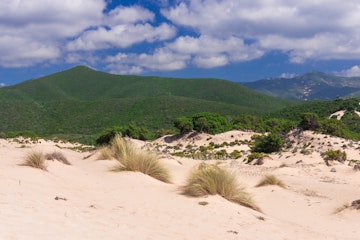 Sand dunes of Piscinas.