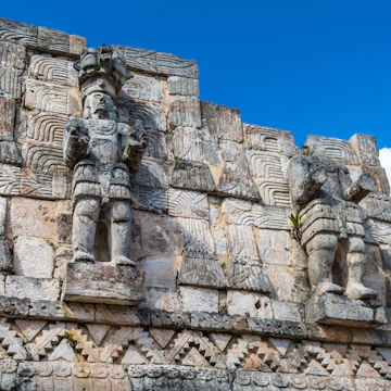 Kabah, Maya archaeological site, Puuc road, Yucatan, Mexico