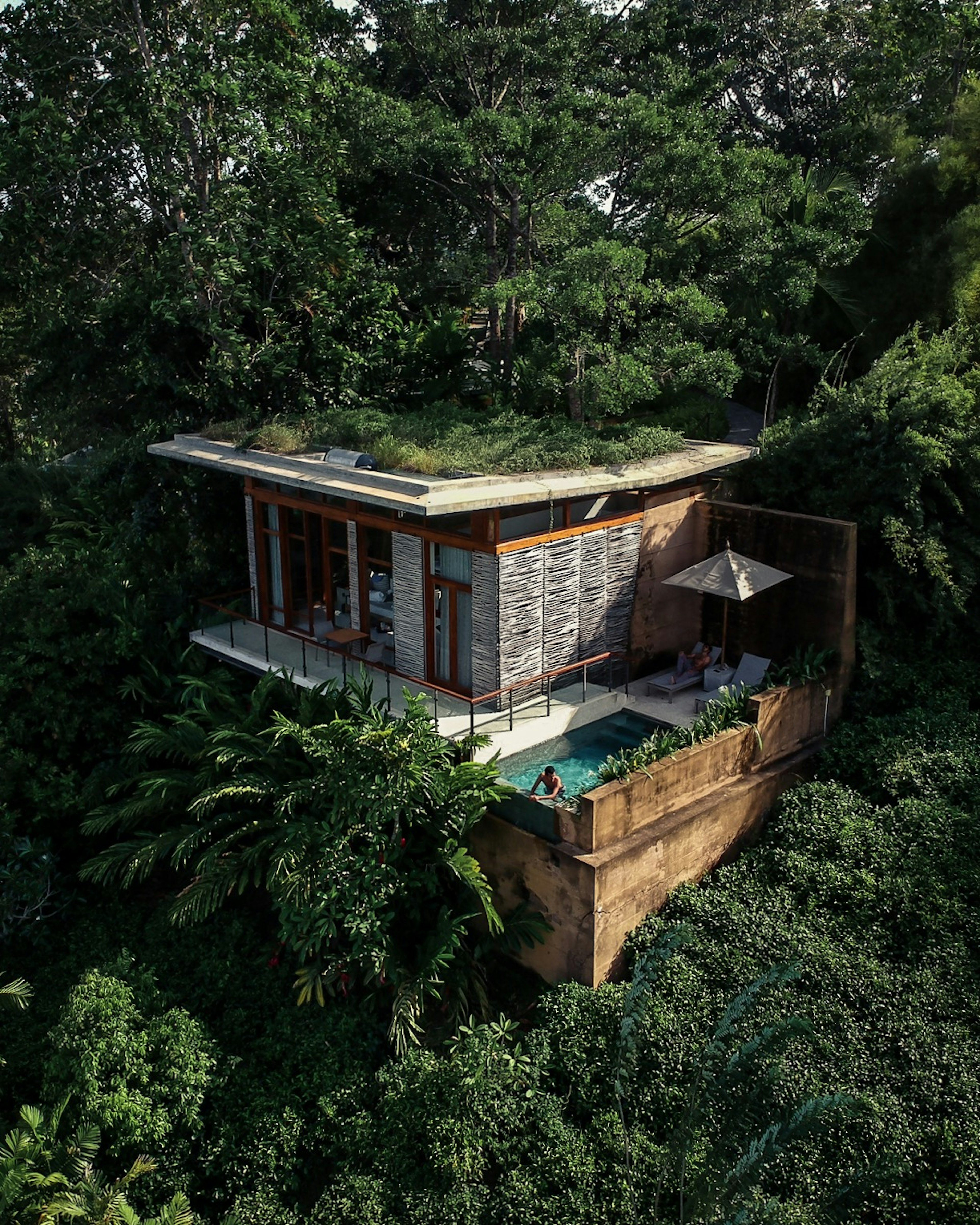 An aerial view of Tri Lanka resort in Sri Lanka