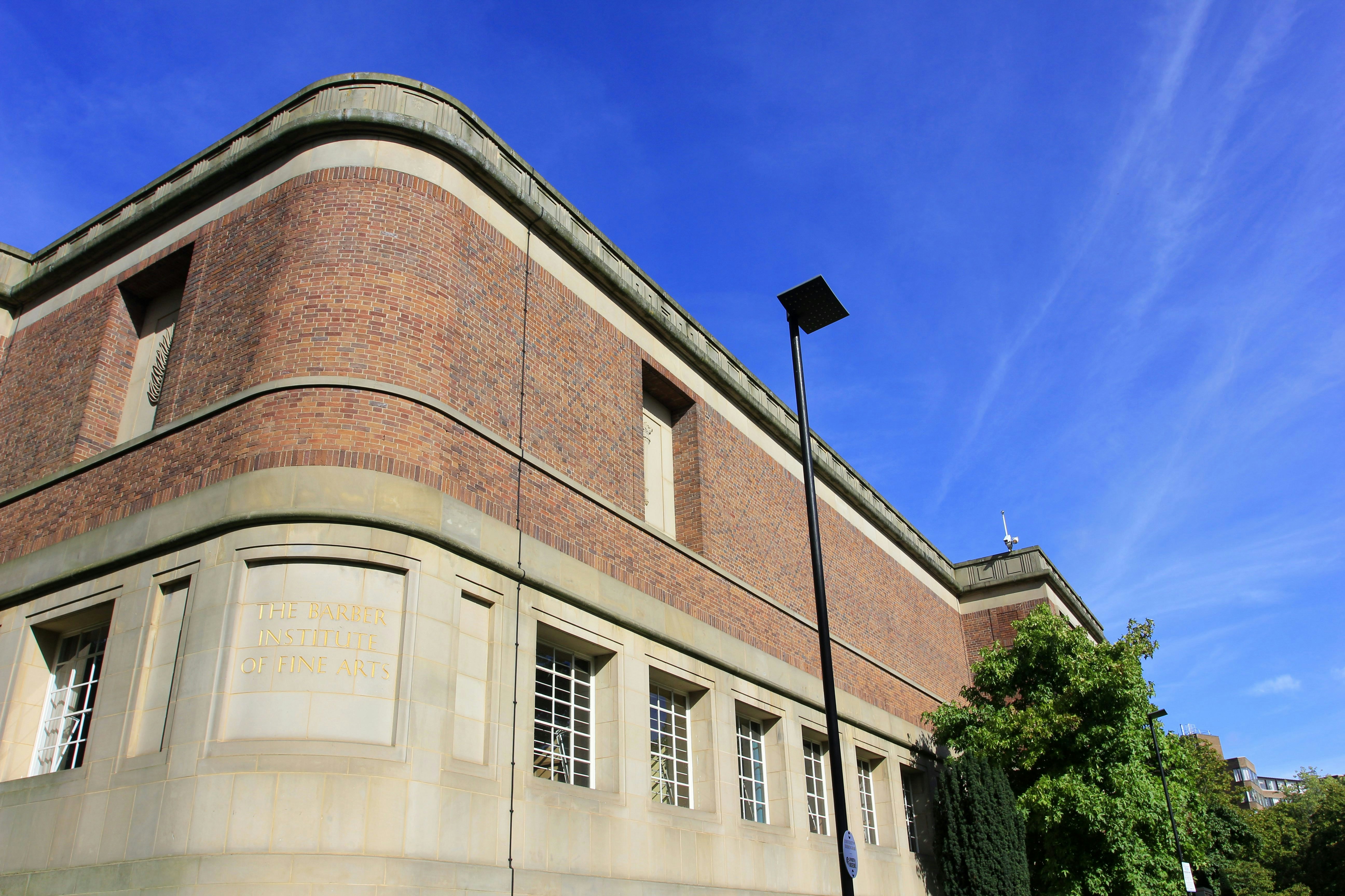 Birmingham - September 11: The Barber Institute of Fine Art in the university of Birmingham, on September 11, 2016, UK